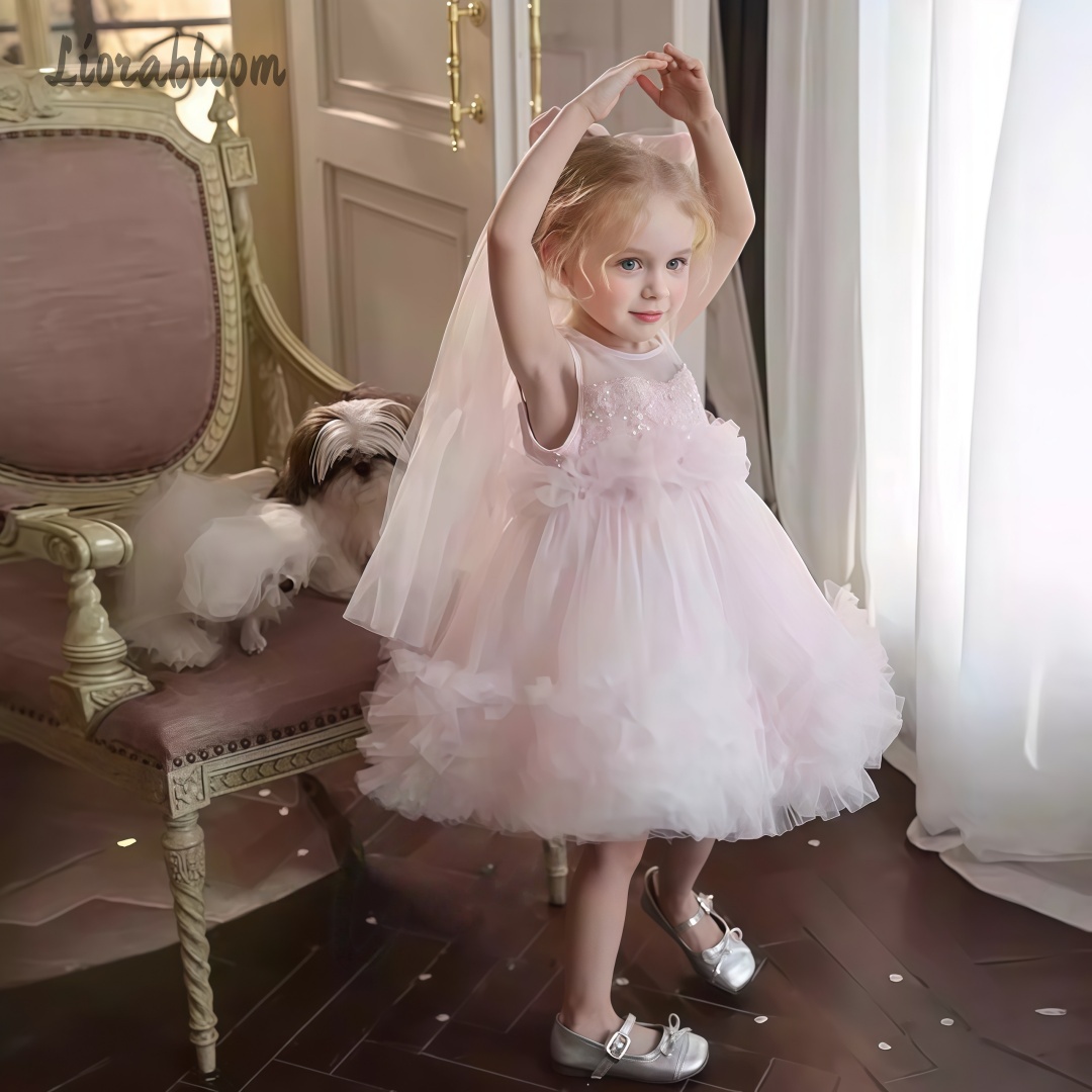 Women Formal Wear H&M - Girls' Tulle Gown Layered Skirt Design