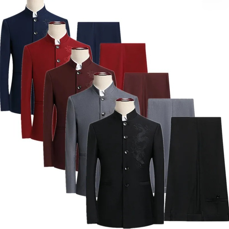 New Chinese men's suit two-pie - Women Formal Wear M&S review and price