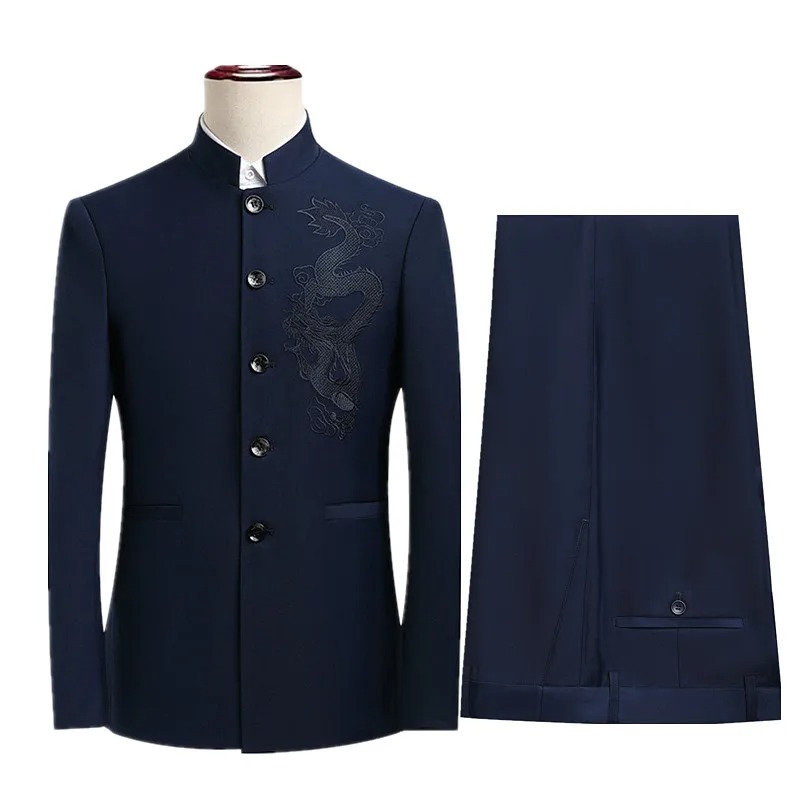New Chinese men's suit two-pie - Women Formal Wear M&S review and price