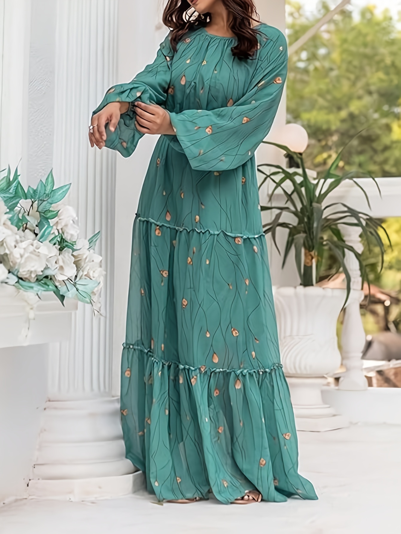 Elegant Middle Eastern Green F - Women'S Green Formal Wear review and price
