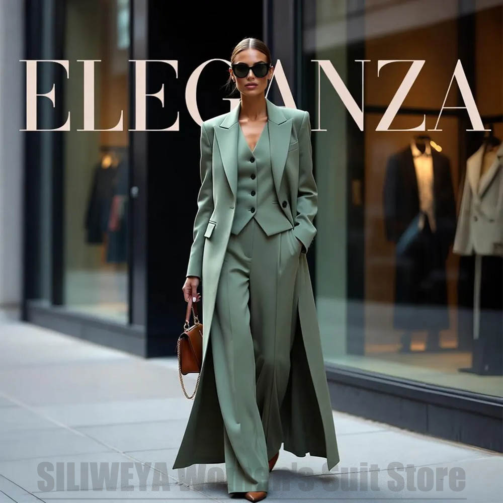 Chic Women's Suit Set Three Pi - Women Formal Wear Shirt And Pant review and price