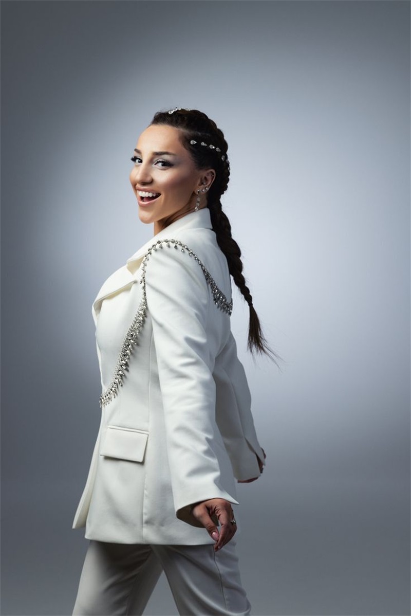 Elegant White Women Suits Set  - Women'S Formal Wear Tuxedo review and price