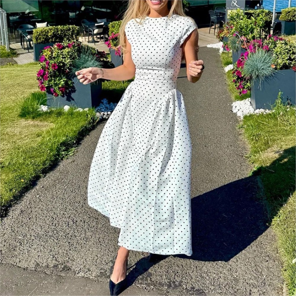 Summer Printed Polka Dot Women - Women Formal Office Wear Tops review and price