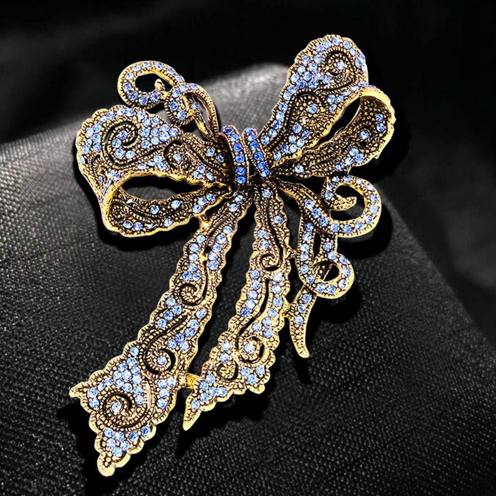 Vintage Bow-Shaped Brooch, Ele - Women'S Formal Wear Accessories review and price