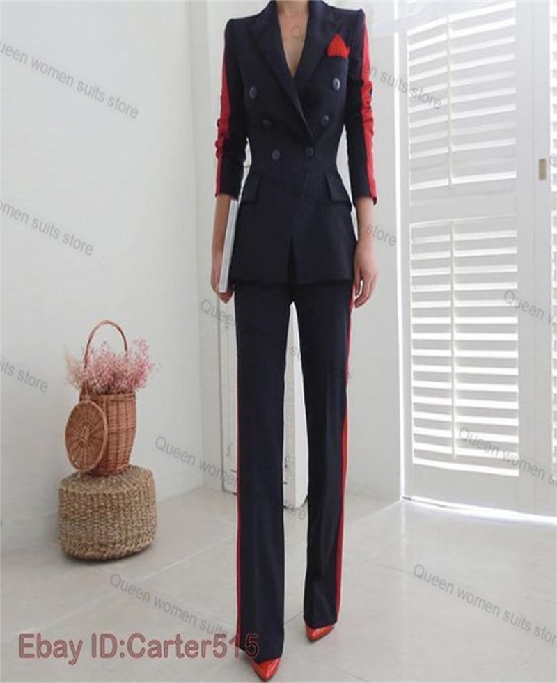 Red Black Autumn Women Suit Se - Women'S Formal Wear Tuxedo review and price